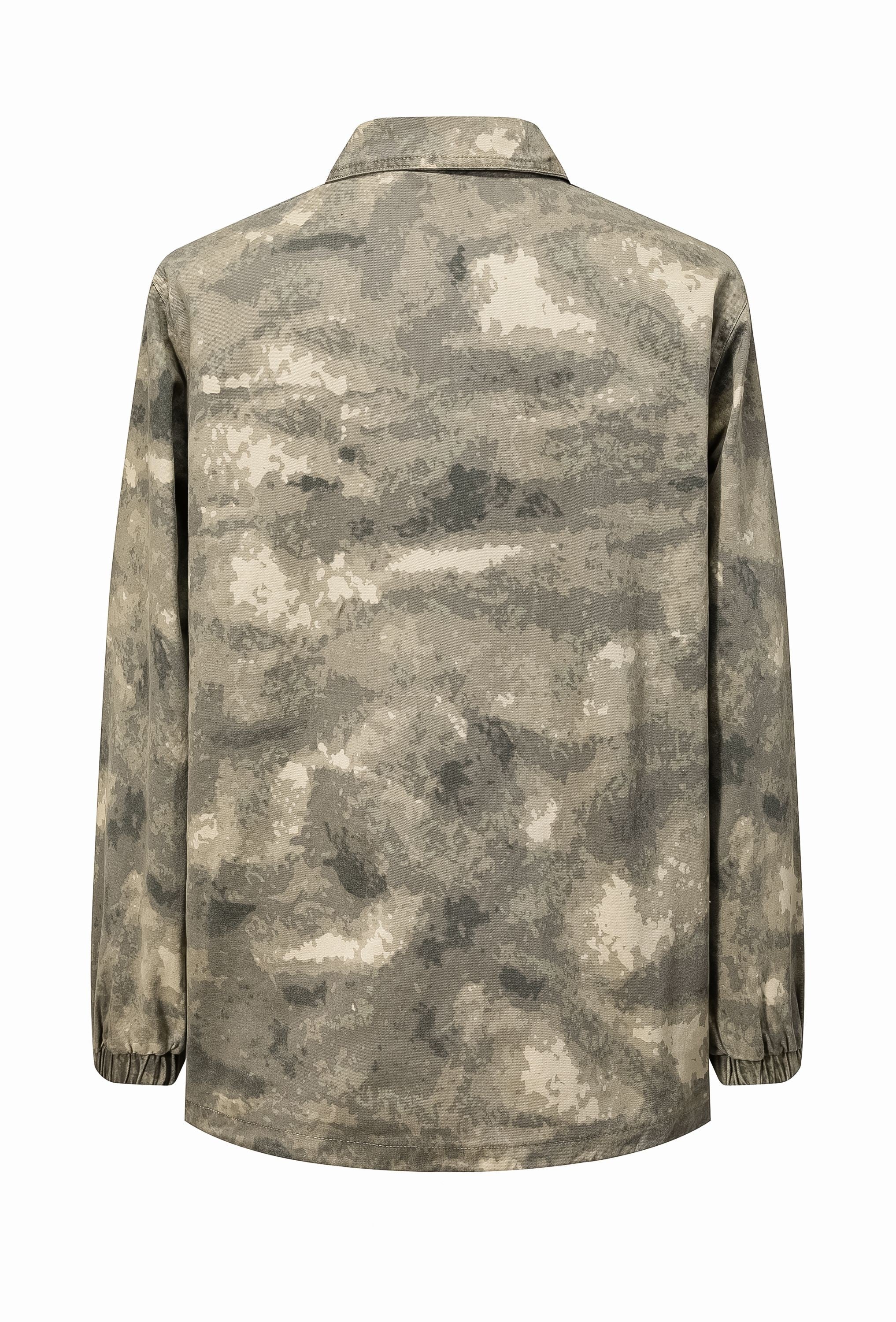 Veste surchemise toile - Image 12