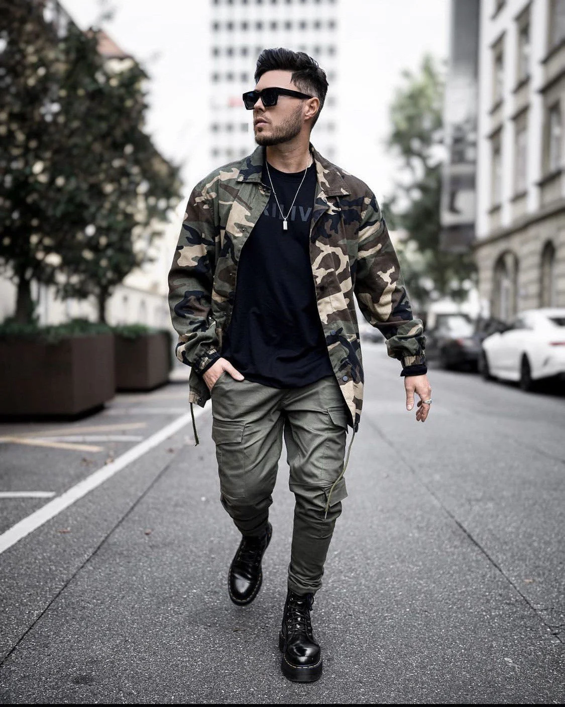 Veste surchemise toile - Image 2
