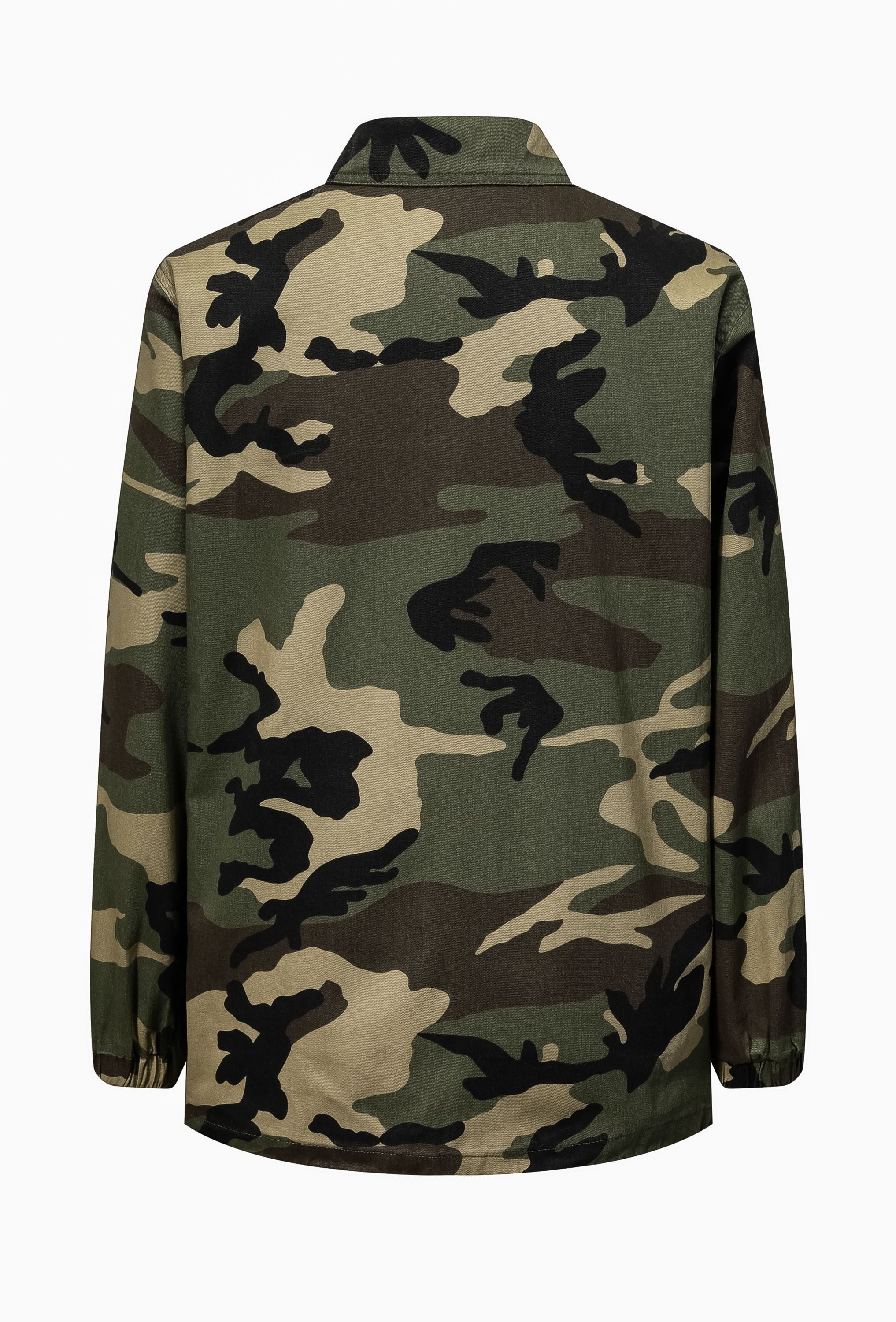 Veste surchemise toile - Image 4