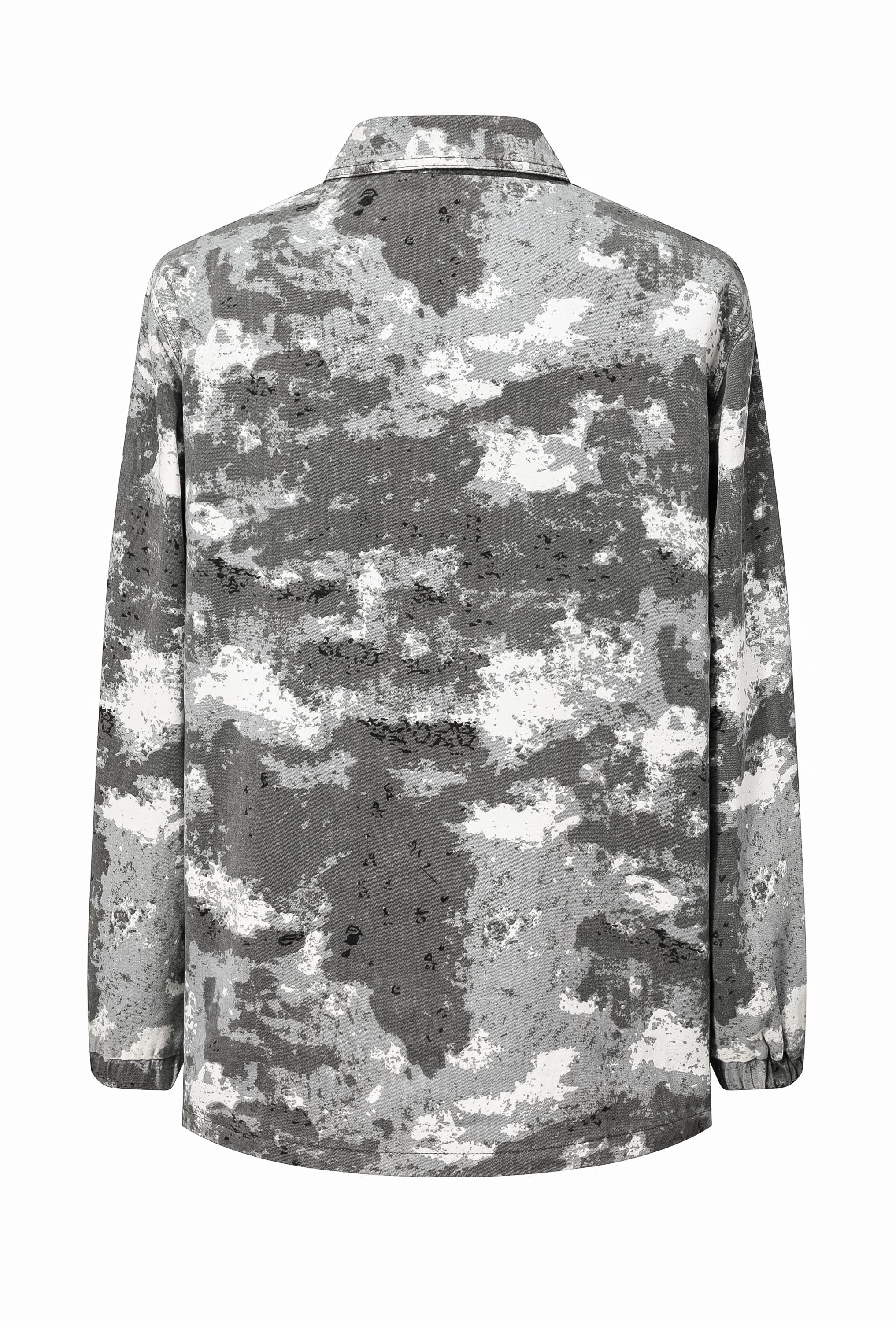 Veste surchemise toile - Image 7