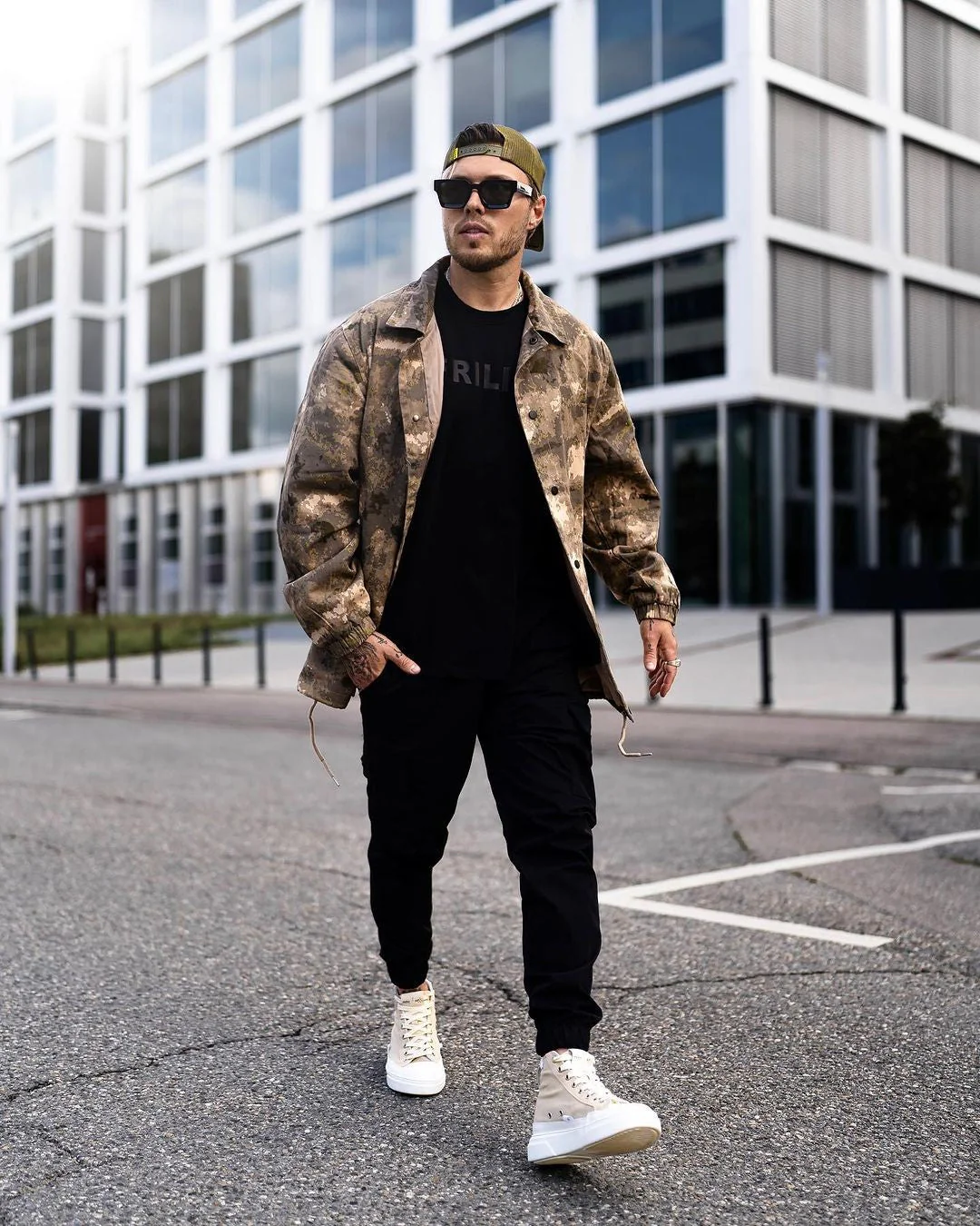 Veste surchemise toile - Image 9