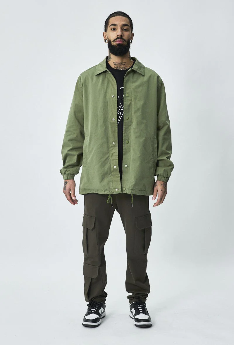 Veste surchemise toile - Image 8
