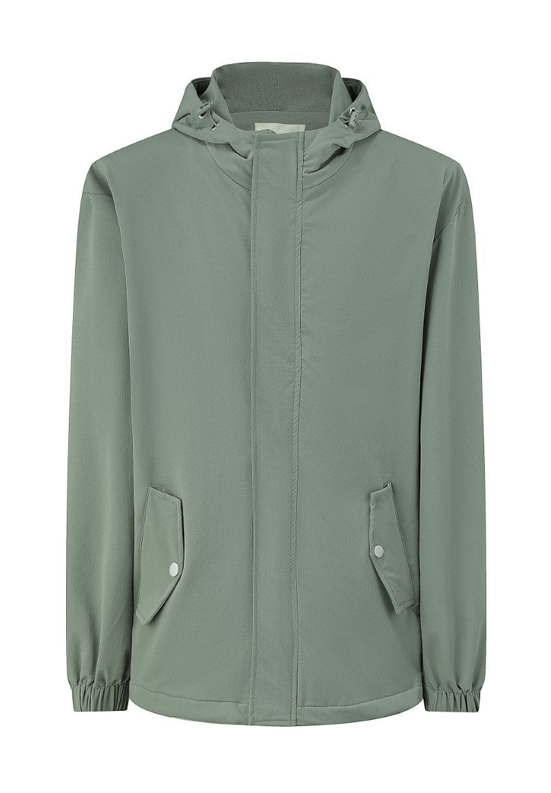 Veste uni à capuche - Image 3