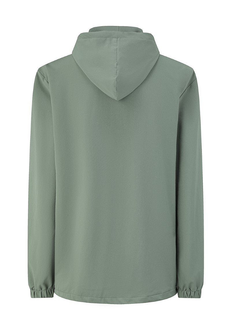 Veste uni à capuche - Image 4