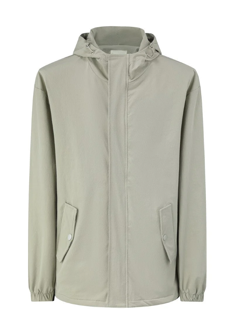 Veste uni à capuche - Image 7
