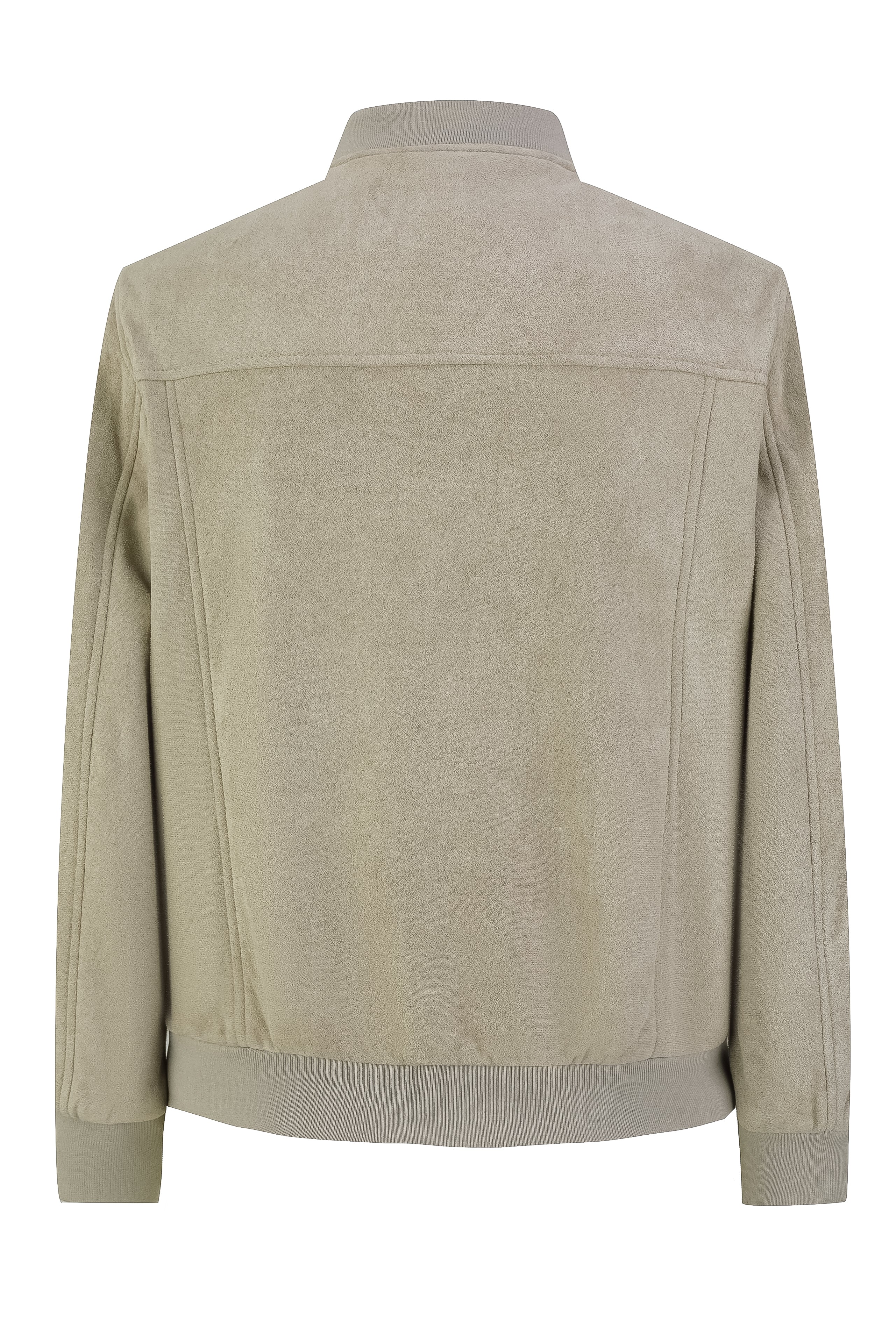 Veste uni simili daim - Image 6