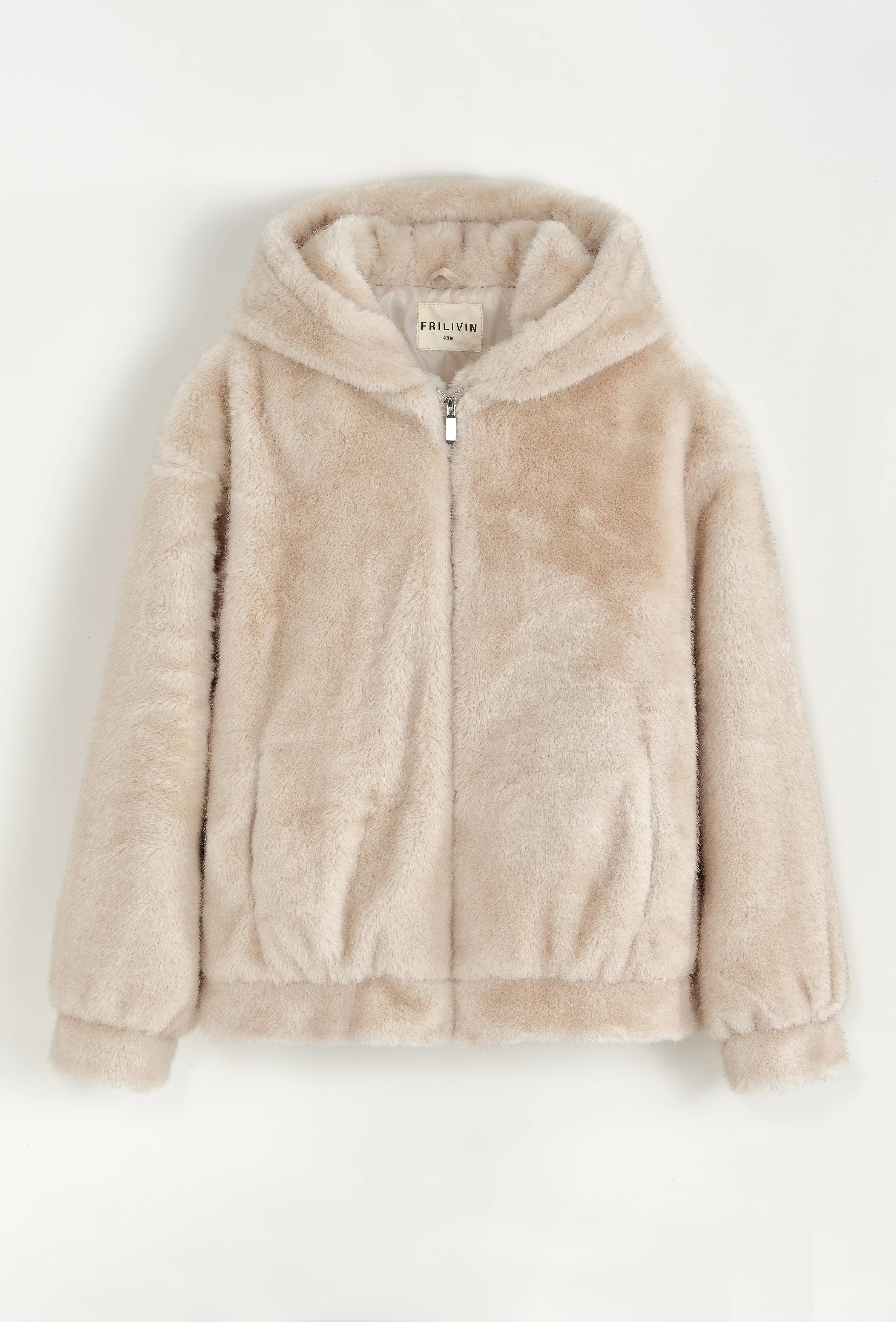 Veste unie à capuche - Image 15