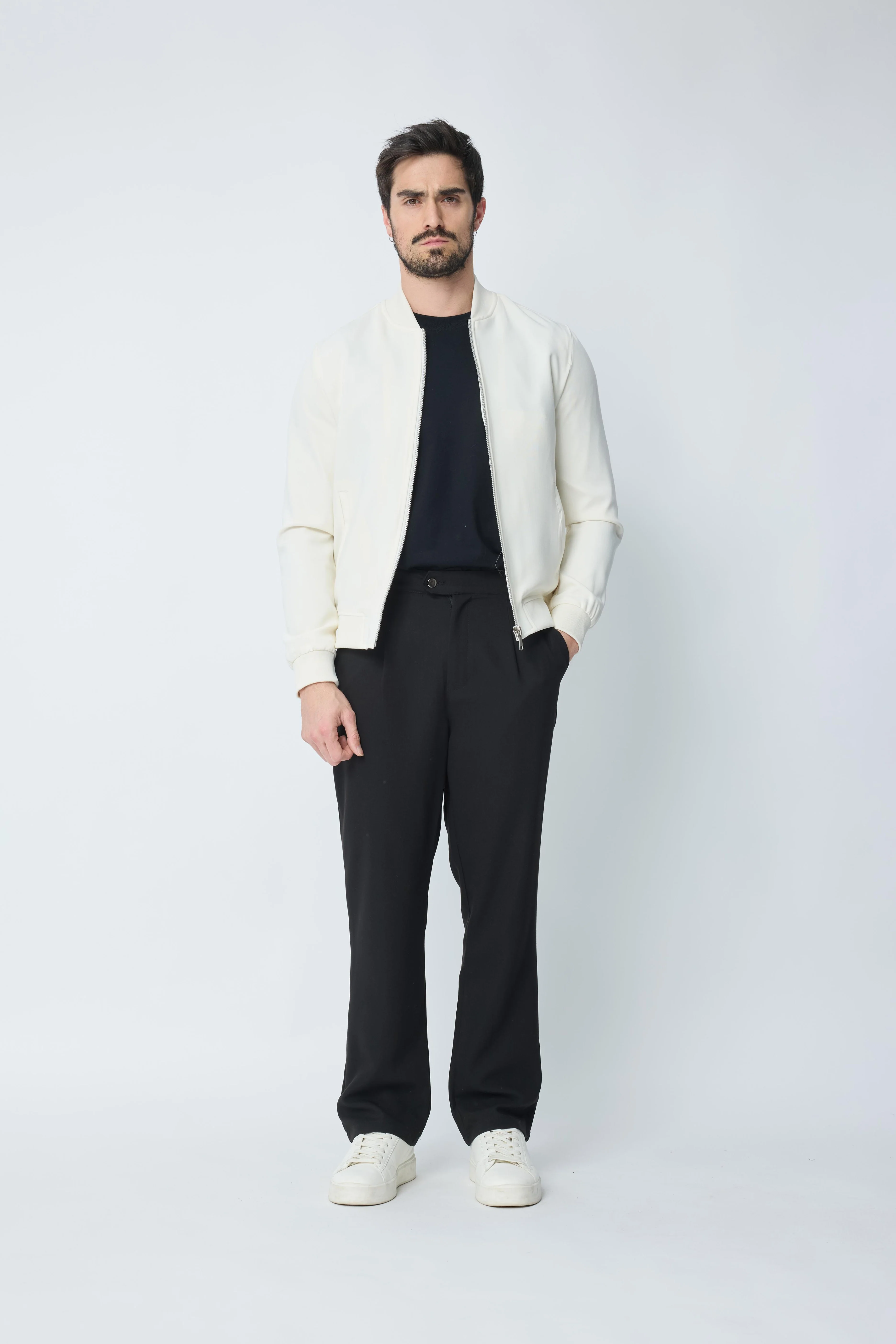 Veste unie sans capuche - Image 10
