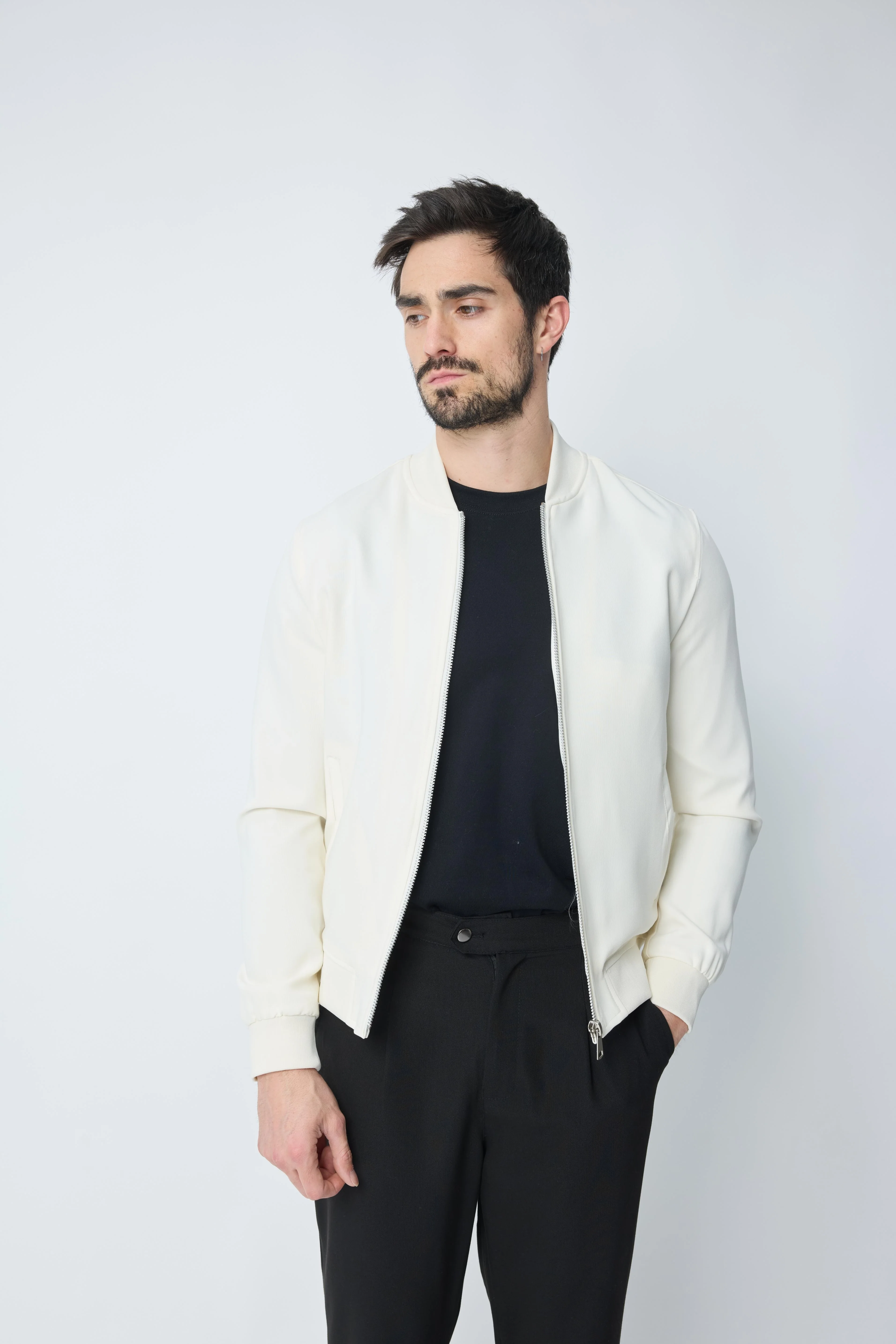 Veste unie sans capuche - Image 7